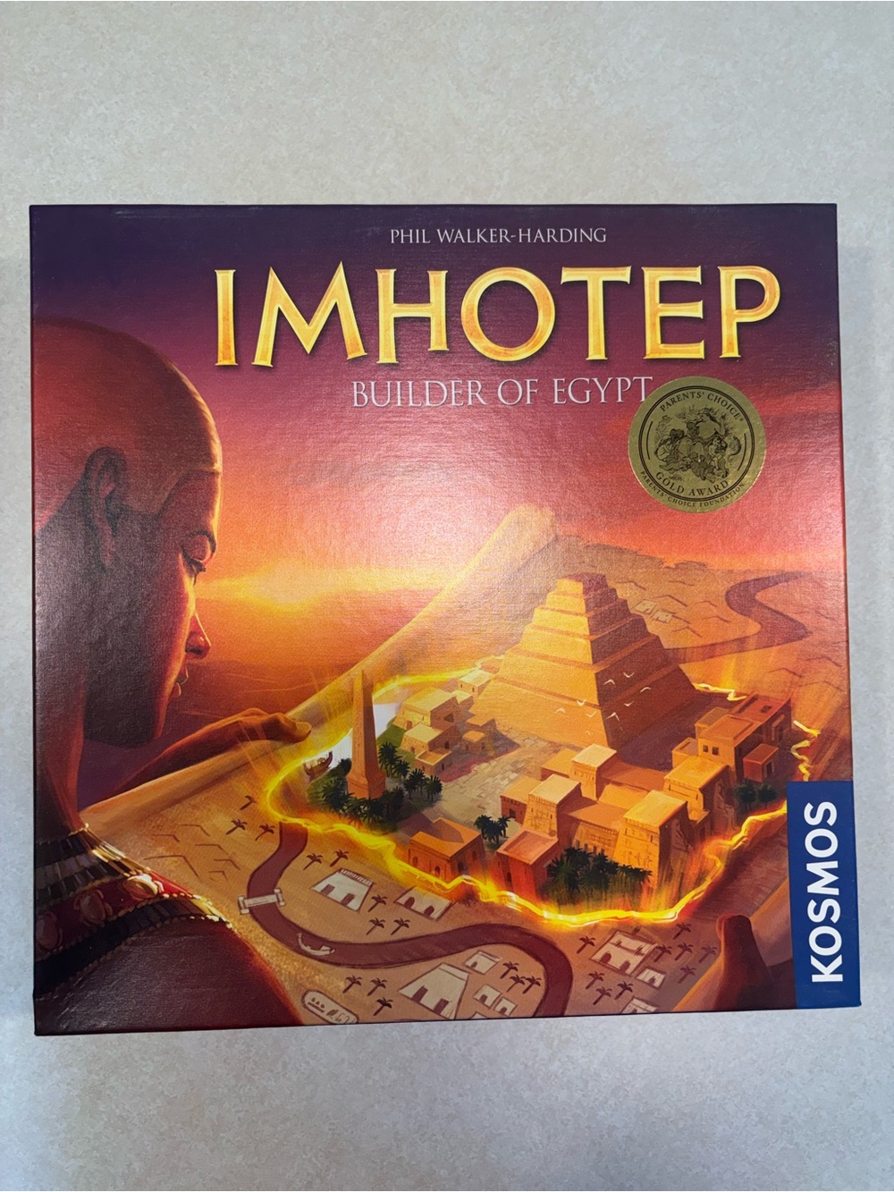 Imhotep Builder of Egypt Board Game